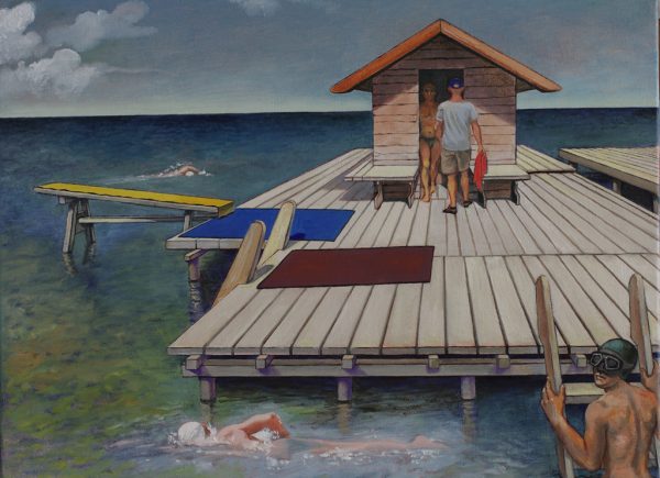 Brigitte Szenczi - Los bañistas - 2010