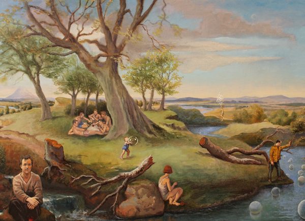 Brigitte Szenczi - Paisaje idílico cuántico - 2011