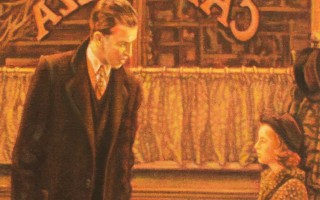 Juan Antonio Mañas - Café Nizza - 12 x 12 cm Óleo sobre papel 2014