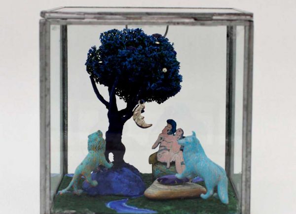 Brigitte Szenczi - El árbol de la vida - 13,5 x 13,5 x 13,5 cm, Escultura 2014